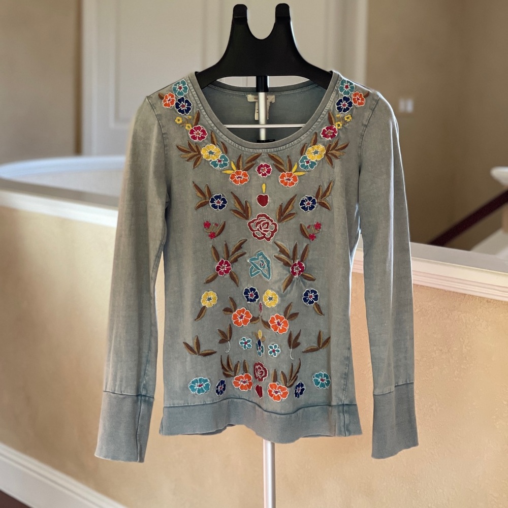 Sundance embroidered sweatshirt